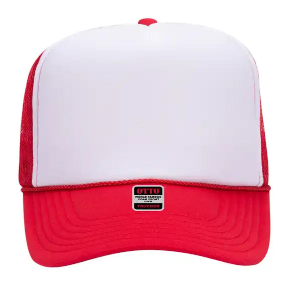 It’s Lake Time Embroidered Snapback Hat – Otto Foam Trucker Cap for Summer, Lake Days & Boat Life