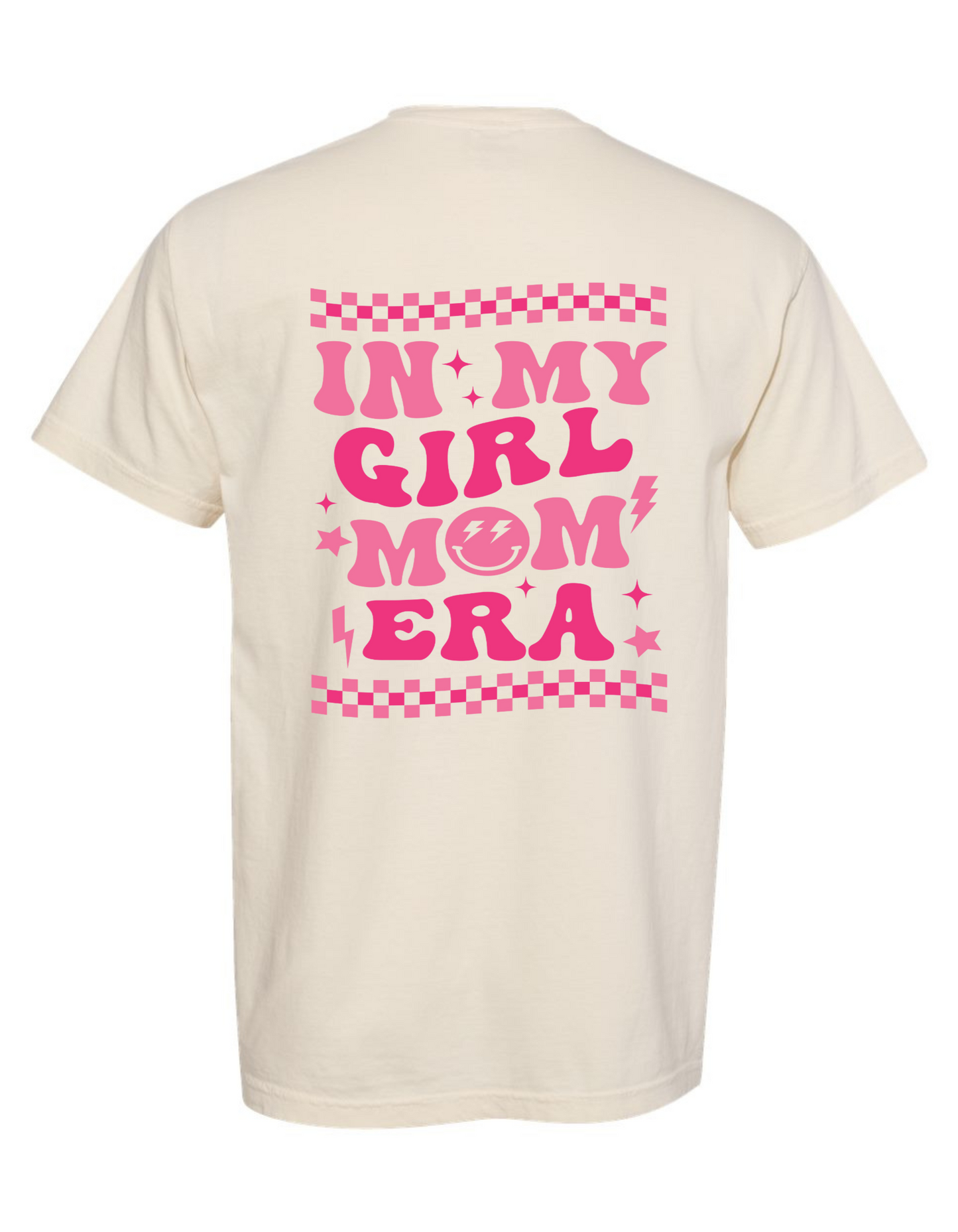Comfort Colors 'In My Girl Mom Era' Tee – Mom Life Graphic T-Shirt