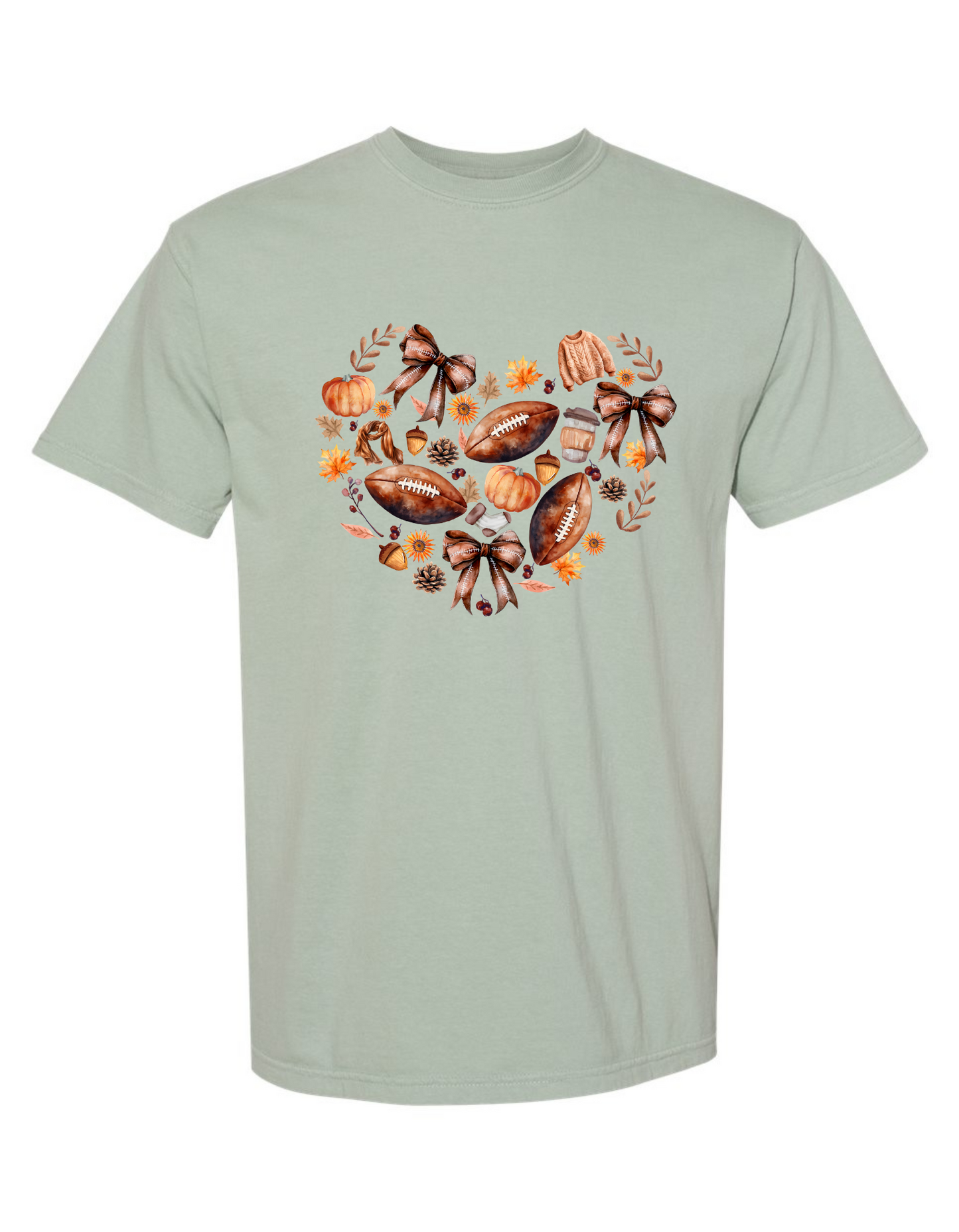 Comfort Colors "Vibes of Autumn" Graphic T-Shirt – Cozy Fall Aesthetic Tee