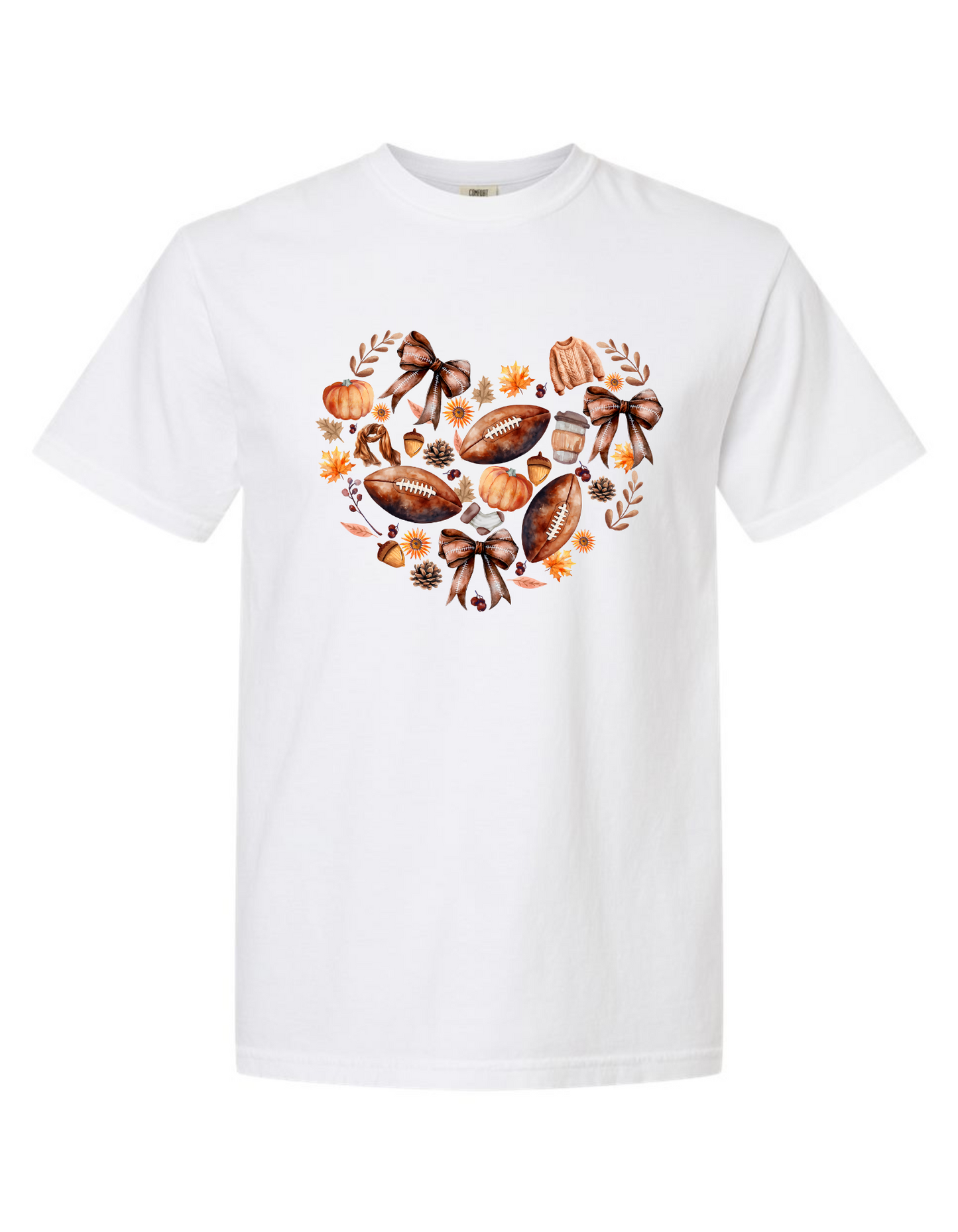 Comfort Colors "Vibes of Autumn" Graphic T-Shirt – Cozy Fall Aesthetic Tee