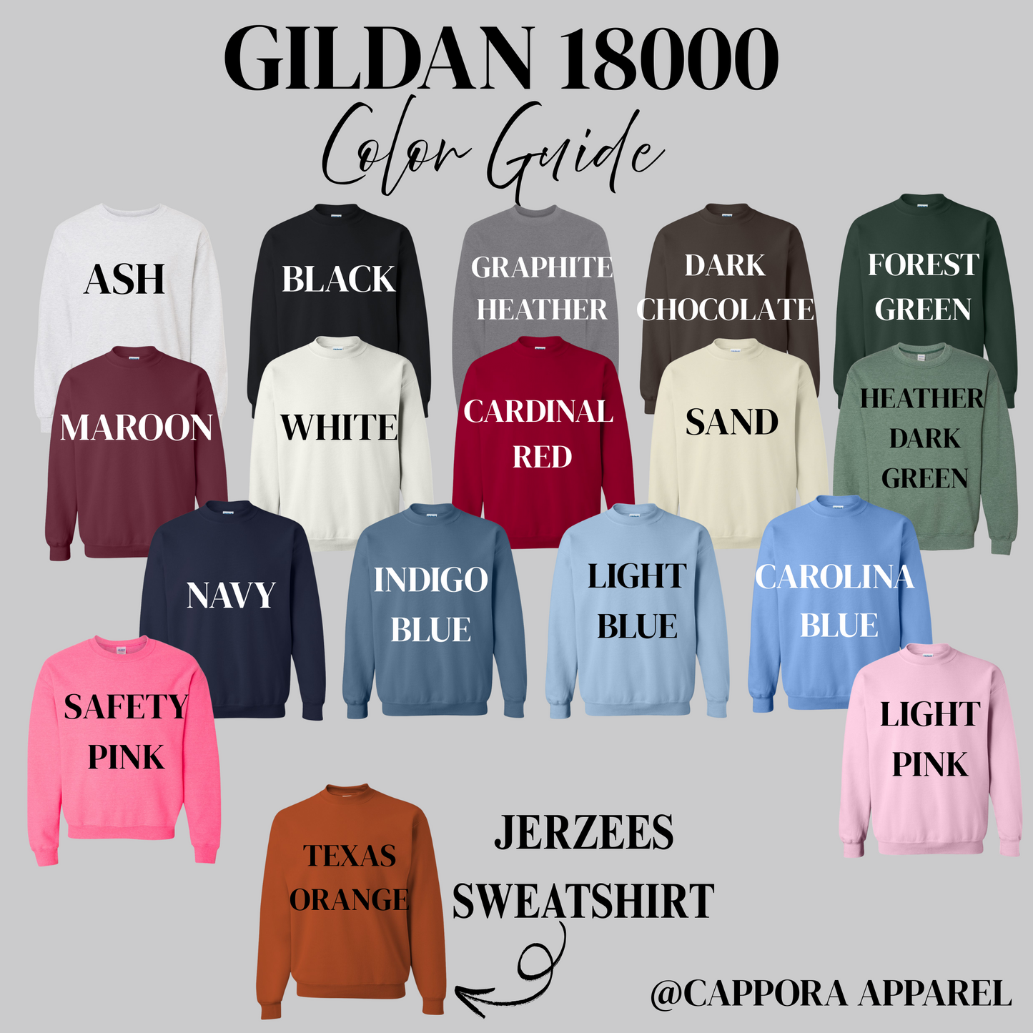 Embroidered Duck Crewneck - Funny Quote Sweatshirt “Whatever Life Throws at You, Duck” - Gildan Graphic Pullover