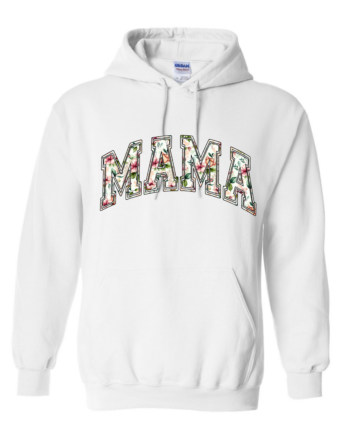 'Floral Mama' Hooded Sweatshirt | Mama Hoodie | Fall Fashion for Moms | Cozy Sweatshirt | Casual Wear