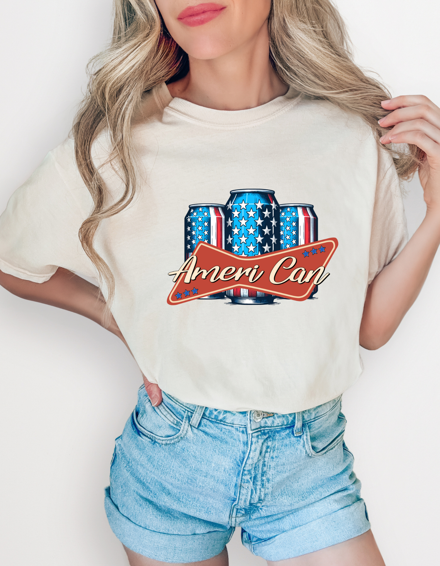 American - Fourth of July Comfort Color Tee – Soft & Stylish T-Shirt