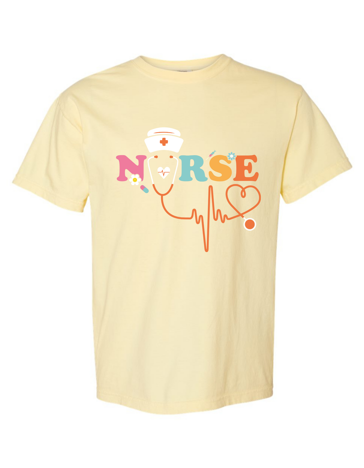 Comfort Colors® 'Nurse' T-Shirt | Nurse Life Comfort Colors Tee | Nurse Appreciation Gift