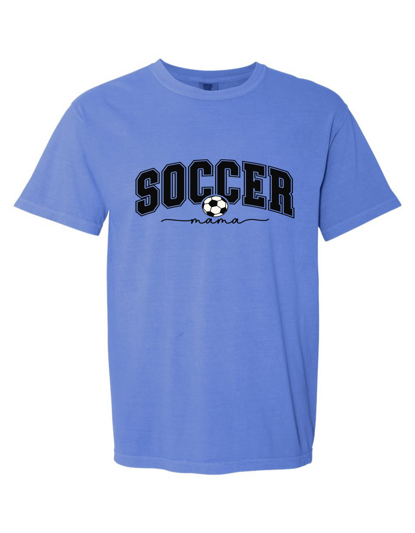 Comfort Colors® 'Soccer Mama' T-Shirt | Soccer Mom Life T-Shirt | Sports Mom Apparel | Game Day Mom Shirt