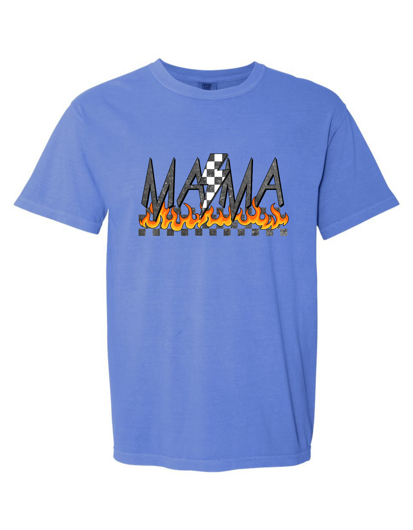 Comfort Colors® 'Motorsport Mama' T-Shirt | Trackside Mama Shirt | Motorsport Mom Squad Shirt | Racing Fan Mama Apparel