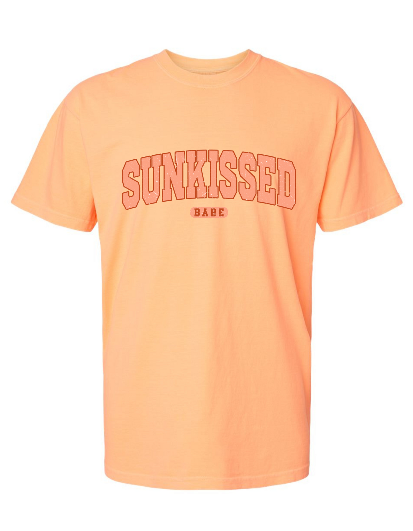 Comfort Colors® 'Sunkissed Babe' T-Shirt | Beachy Babe T-Shirt | Boho Sun Shirt | Summer Beachwear