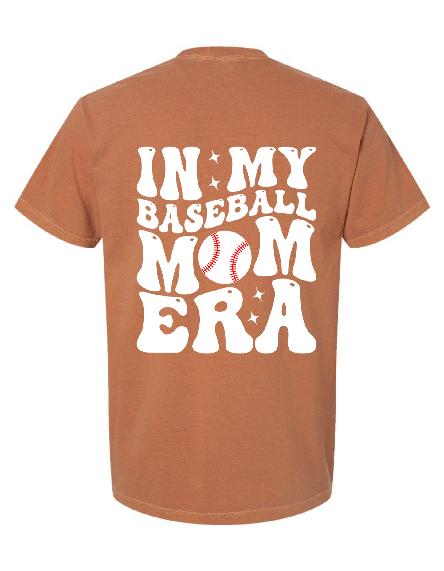 Comfort Colors® 'In My Baseball Mom Era' T-Shirt | Mom Life Baseball Shirt | Game Day Mom Shirt | Sports Mom Graphic Tee