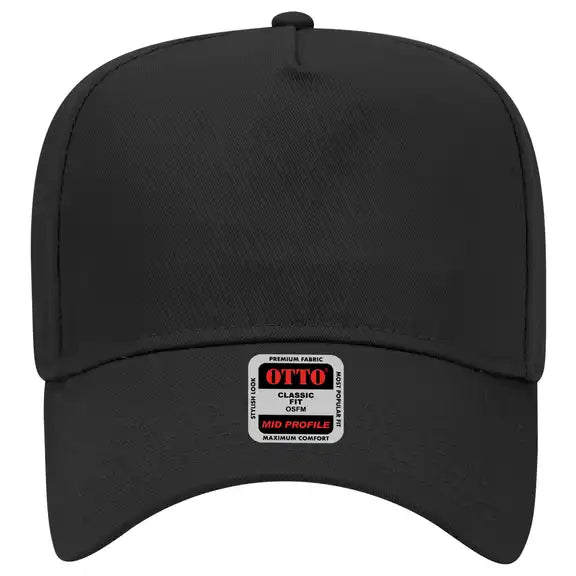 Living on That Blue Collar Dollar Hat – 3D Puff Embroidered Otto Snapback Trucker Cap, Workwear Style Statement Hat