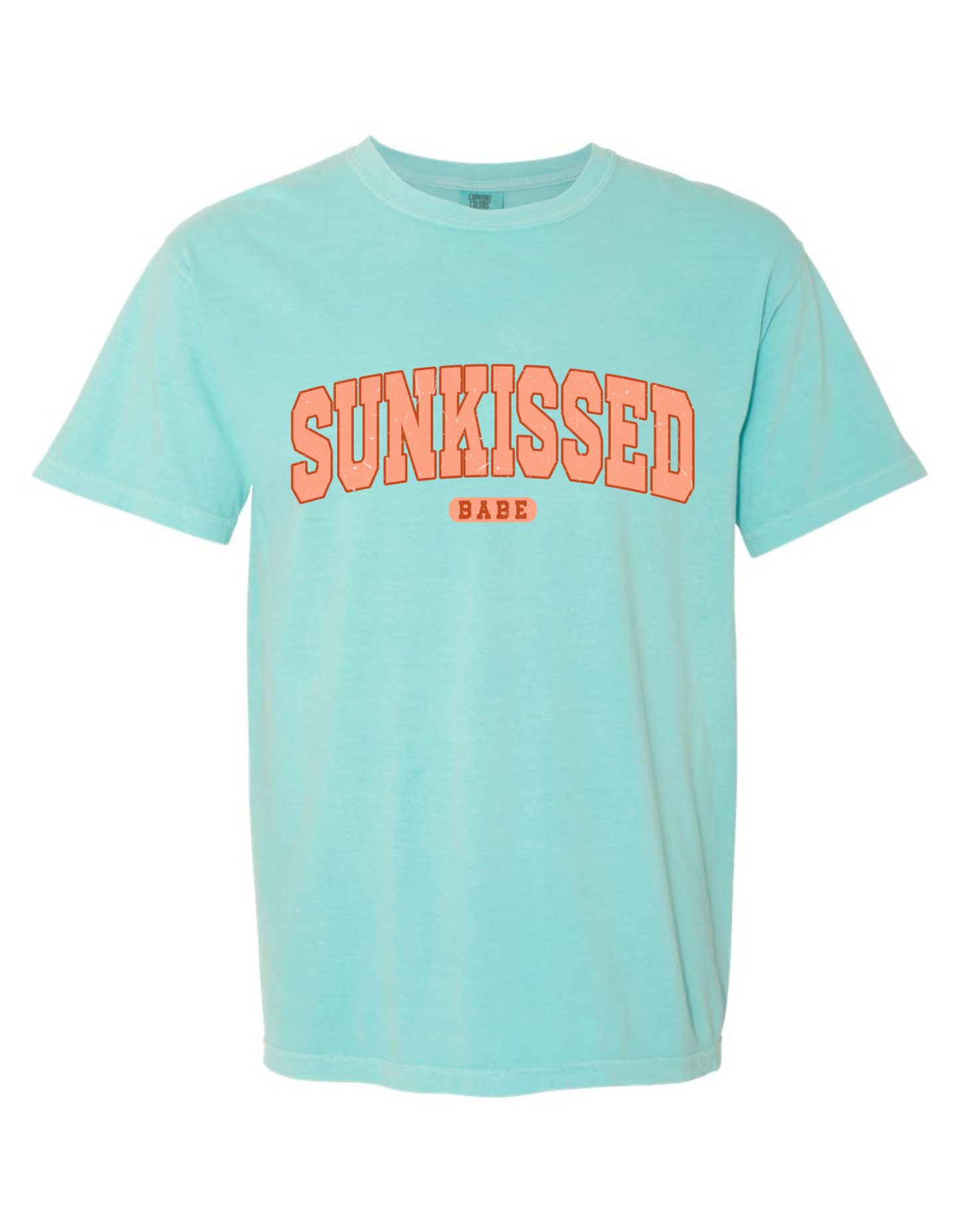 Comfort Colors® 'Sunkissed Babe' T-Shirt | Beachy Babe T-Shirt | Boho Sun Shirt | Summer Beachwear