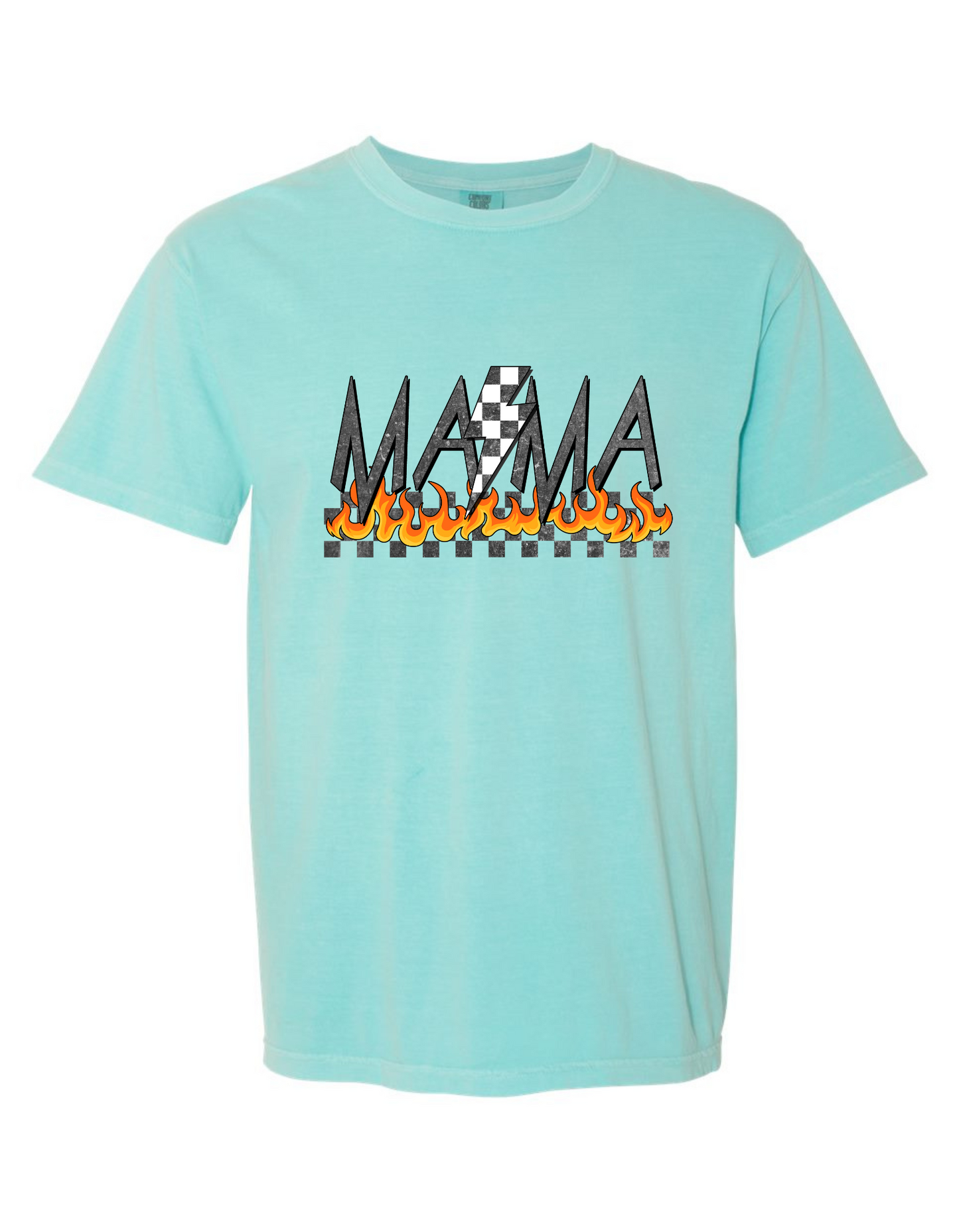 Comfort Colors® 'Motorsport Mama' T-Shirt | Trackside Mama Shirt | Motorsport Mom Squad Shirt | Racing Fan Mama Apparel