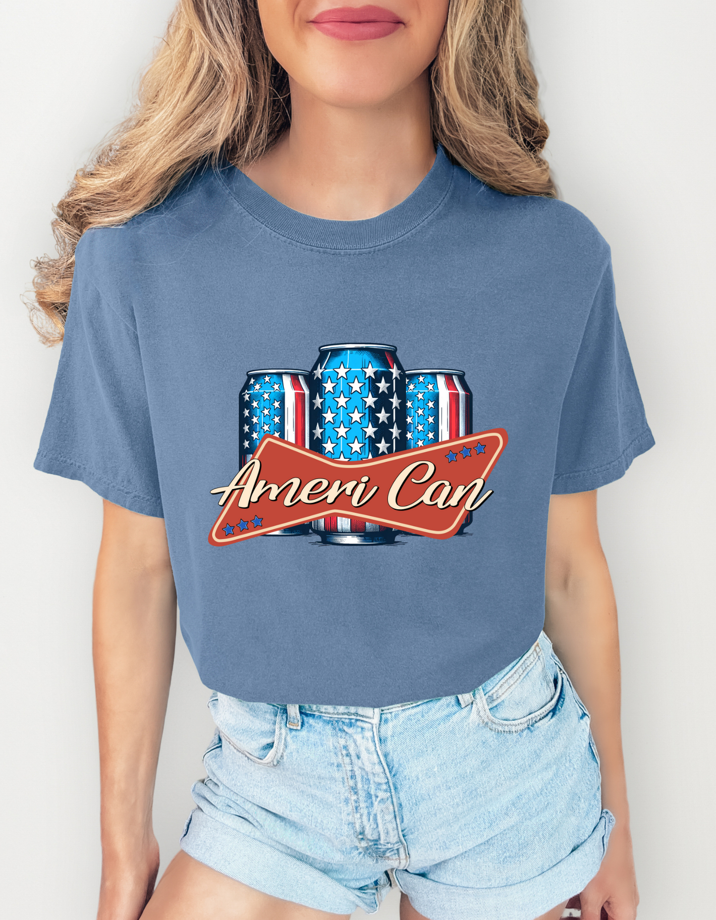 American - Fourth of July Comfort Color Tee – Soft & Stylish T-Shirt
