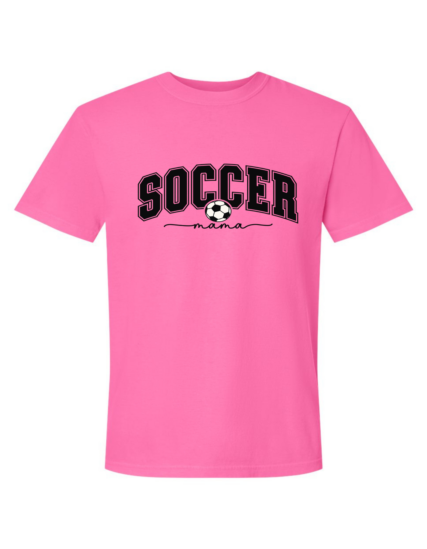 Comfort Colors® 'Soccer Mama' T-Shirt | Soccer Mom Life T-Shirt | Sports Mom Apparel | Game Day Mom Shirt