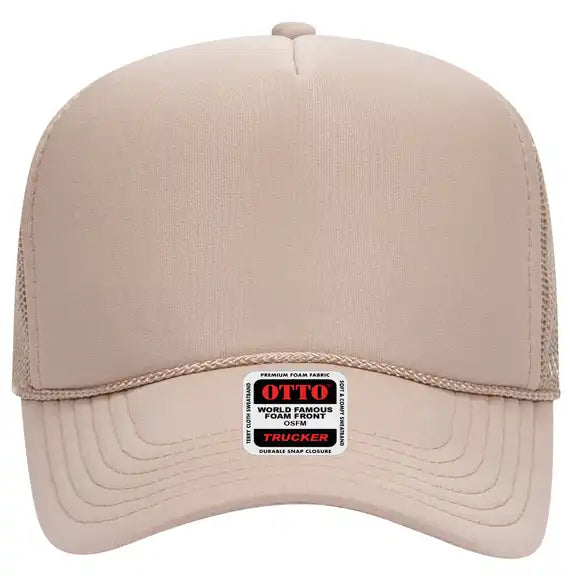 It’s Lake Time Embroidered Snapback Hat – Otto Foam Trucker Cap for Summer, Lake Days & Boat Life