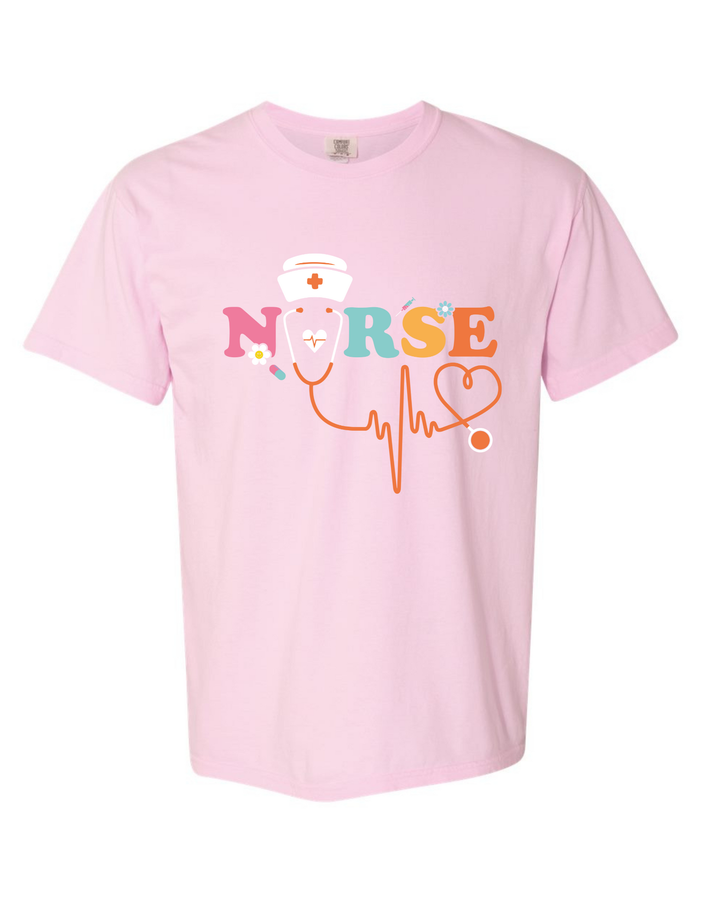 Comfort Colors® 'Nurse' T-Shirt | Nurse Life Comfort Colors Tee | Nurse Appreciation Gift