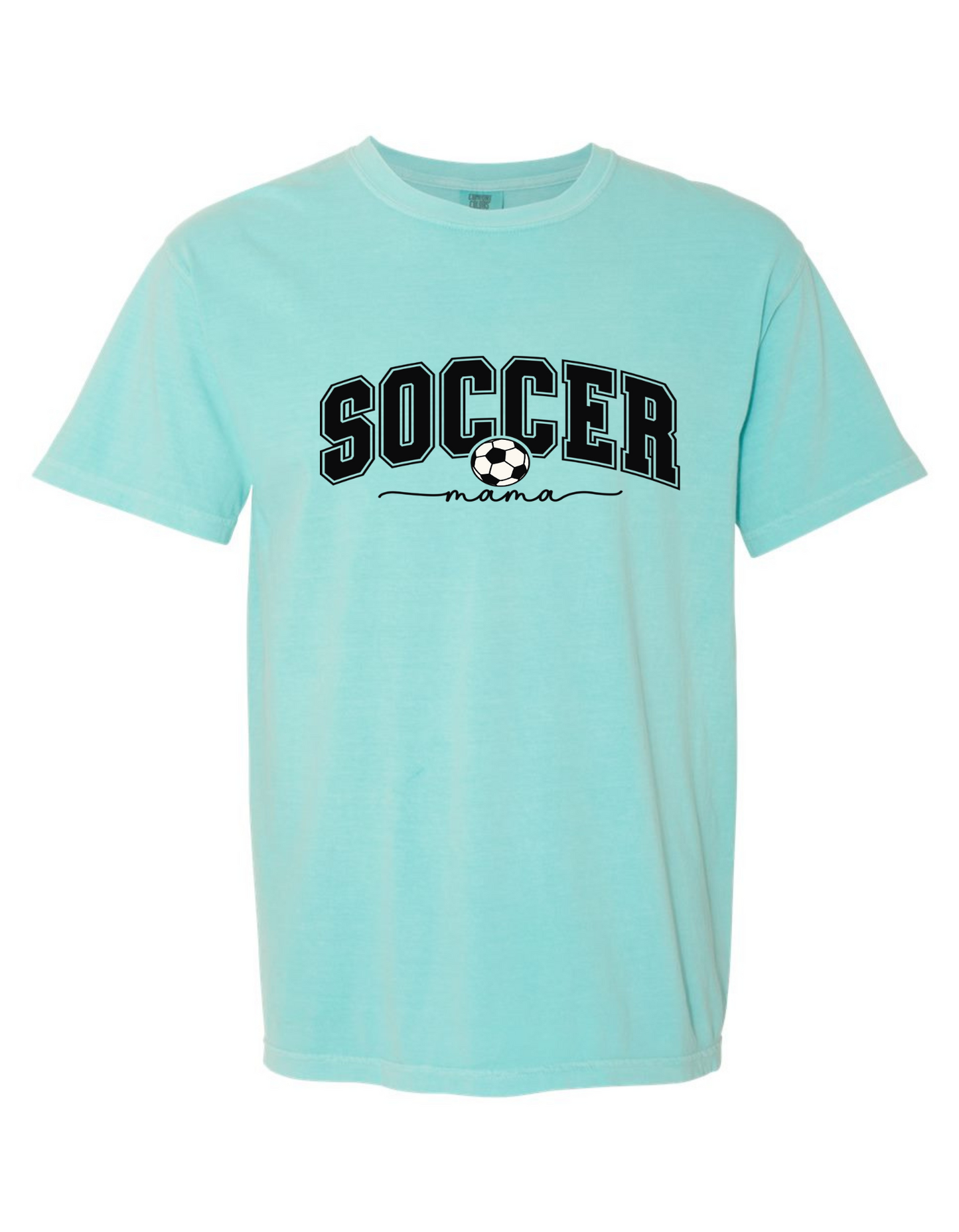 Comfort Colors® 'Soccer Mama' T-Shirt | Soccer Mom Life T-Shirt | Sports Mom Apparel | Game Day Mom Shirt