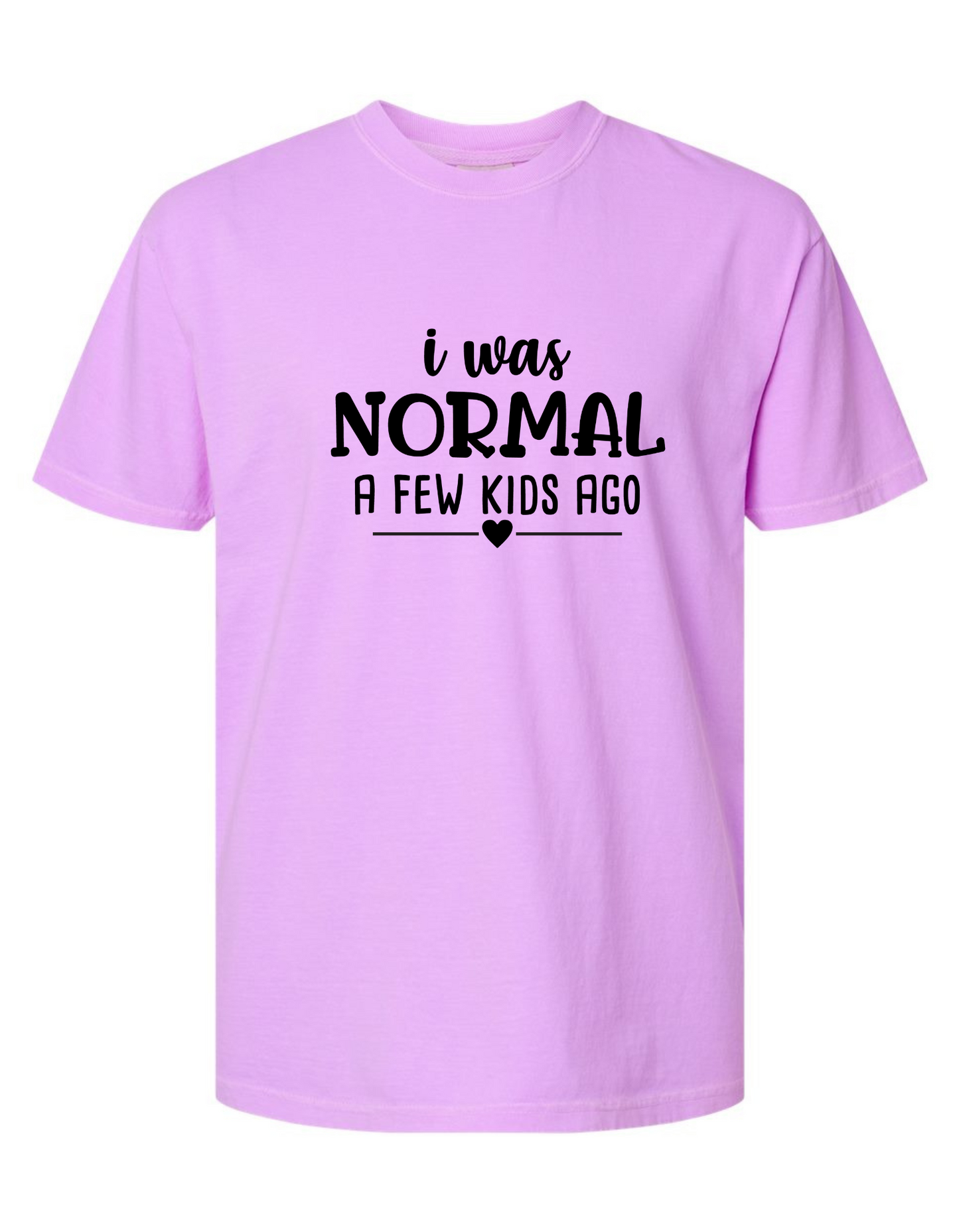 Comfort Colors® 'Warning! I Was Normal A Few Kids Ago' T-Shirt | Everyday Mom Apparel | Funny Mom T-Shirt | Relatable Mom Life Tee