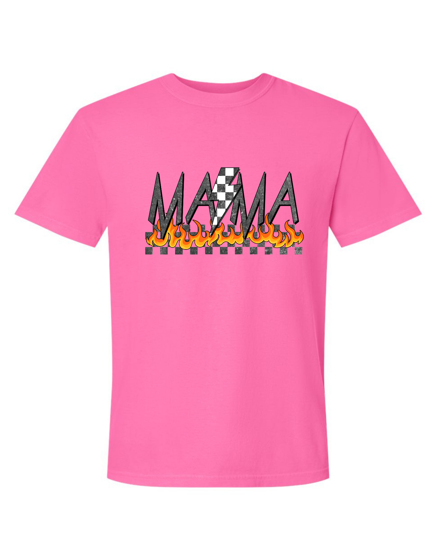 Comfort Colors® 'Motorsport Mama' T-Shirt | Trackside Mama Shirt | Motorsport Mom Squad Shirt | Racing Fan Mama Apparel