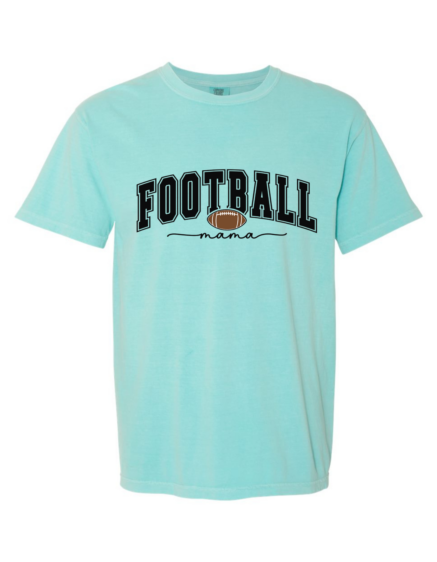 Comfort Colors® 'Football Mama' T-Shirt | Stylish Mom Sports Tee | Football Fan Apparel | Football Season Tee