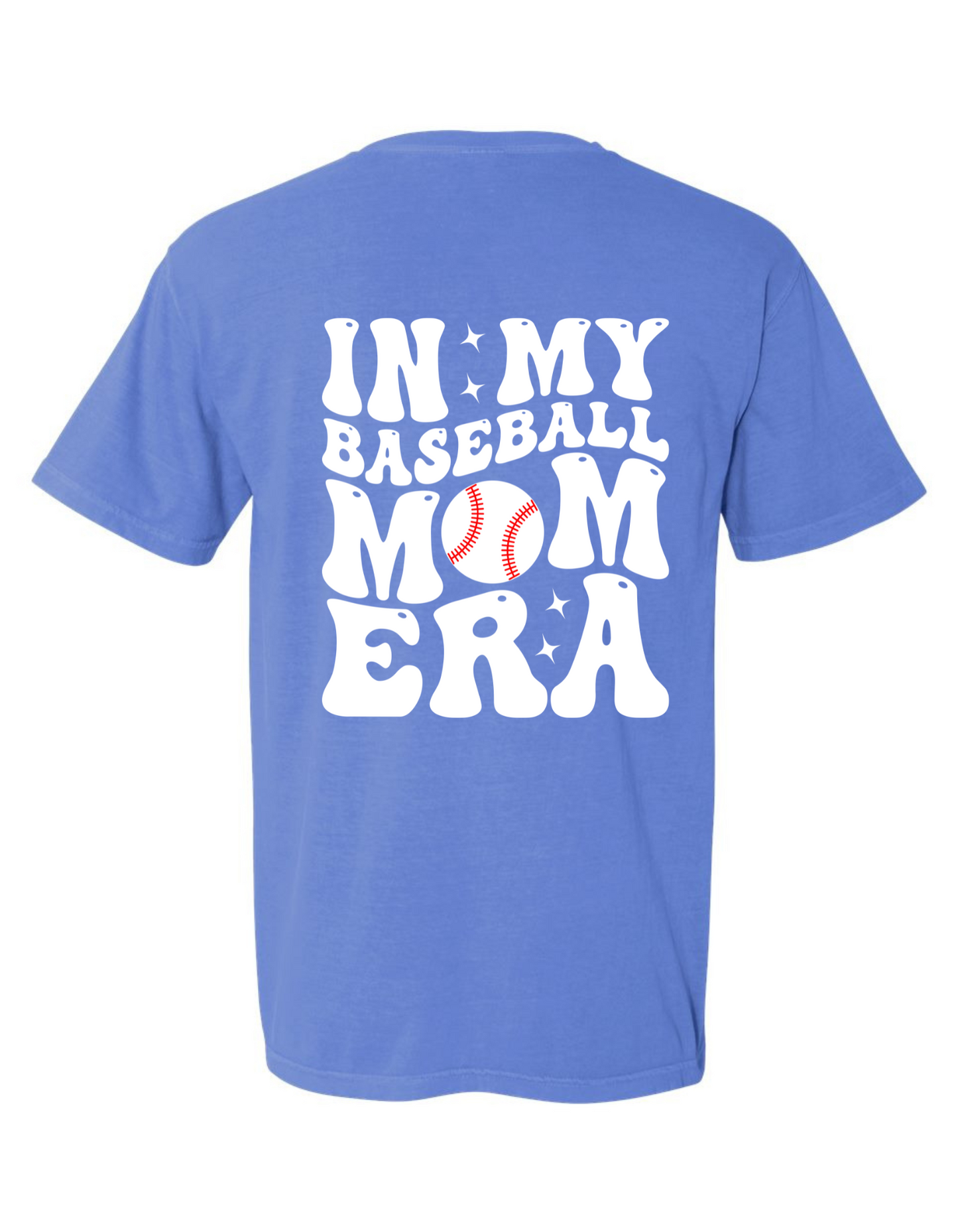 Comfort Colors® 'In My Baseball Mom Era' T-Shirt | Mom Life Baseball Shirt | Game Day Mom Shirt | Sports Mom Graphic Tee