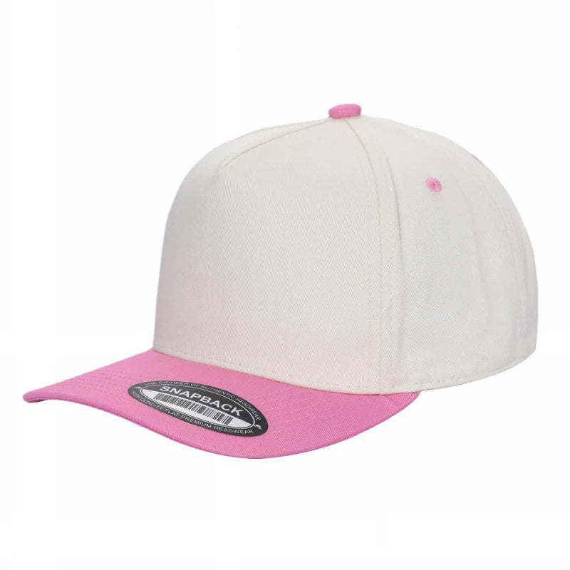 Living on That Blue Collar Dollar Hat – 3D Puff Embroidered Otto Snapback Trucker Cap, Workwear Style Statement Hat