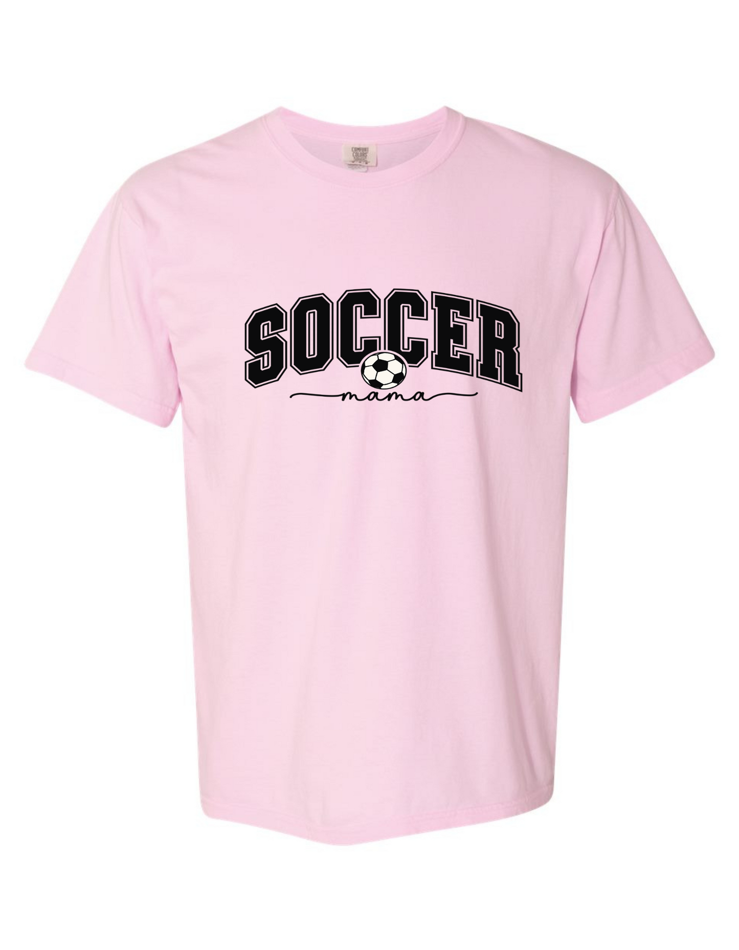 Comfort Colors® 'Soccer Mama' T-Shirt | Soccer Mom Life T-Shirt | Sports Mom Apparel | Game Day Mom Shirt