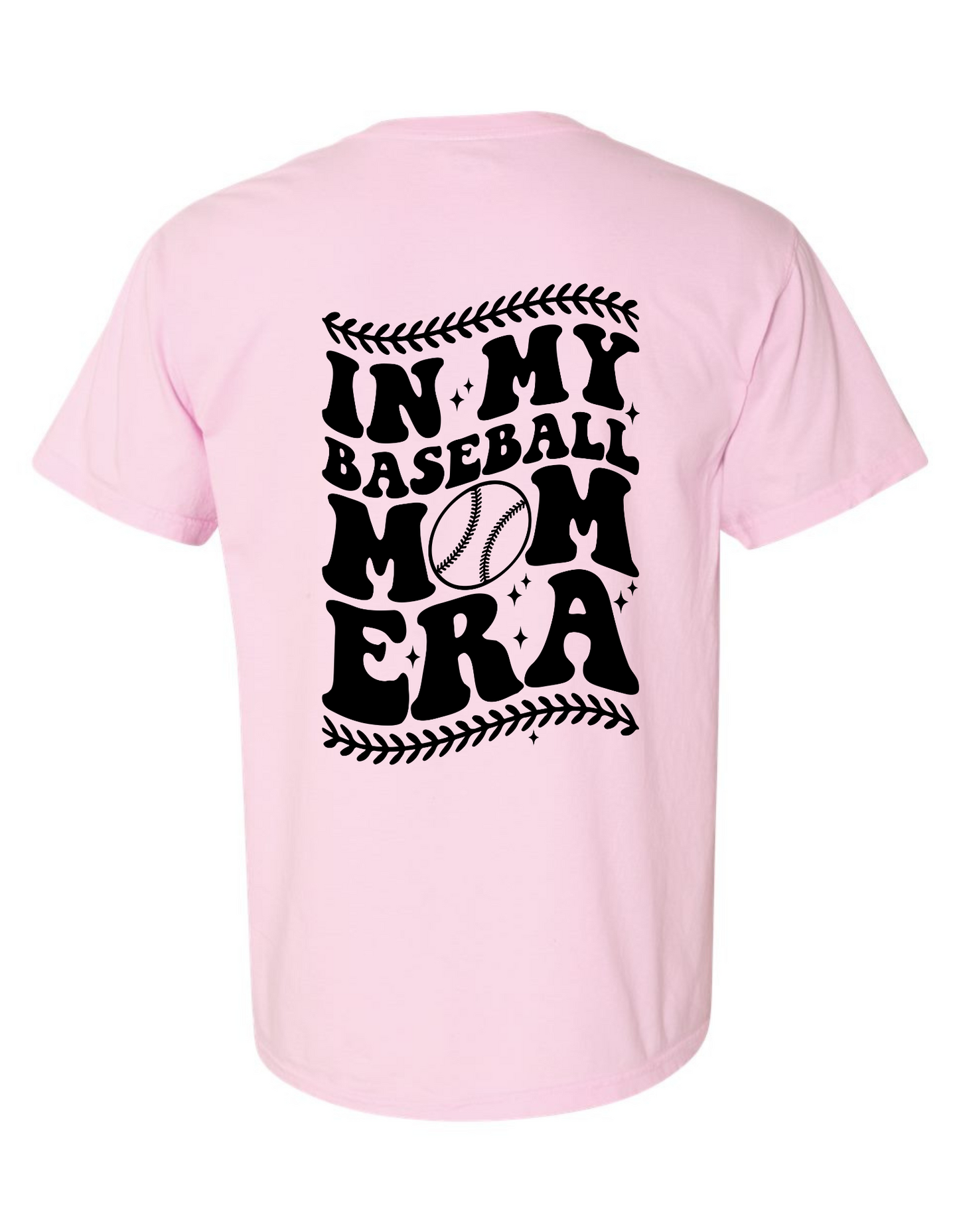 Comfort Colors® 'In My Baseball Mom Era' T-Shirt | Mom Life Baseball Shirt | Game Day Mom Shirt | Sports Mom Graphic Tee