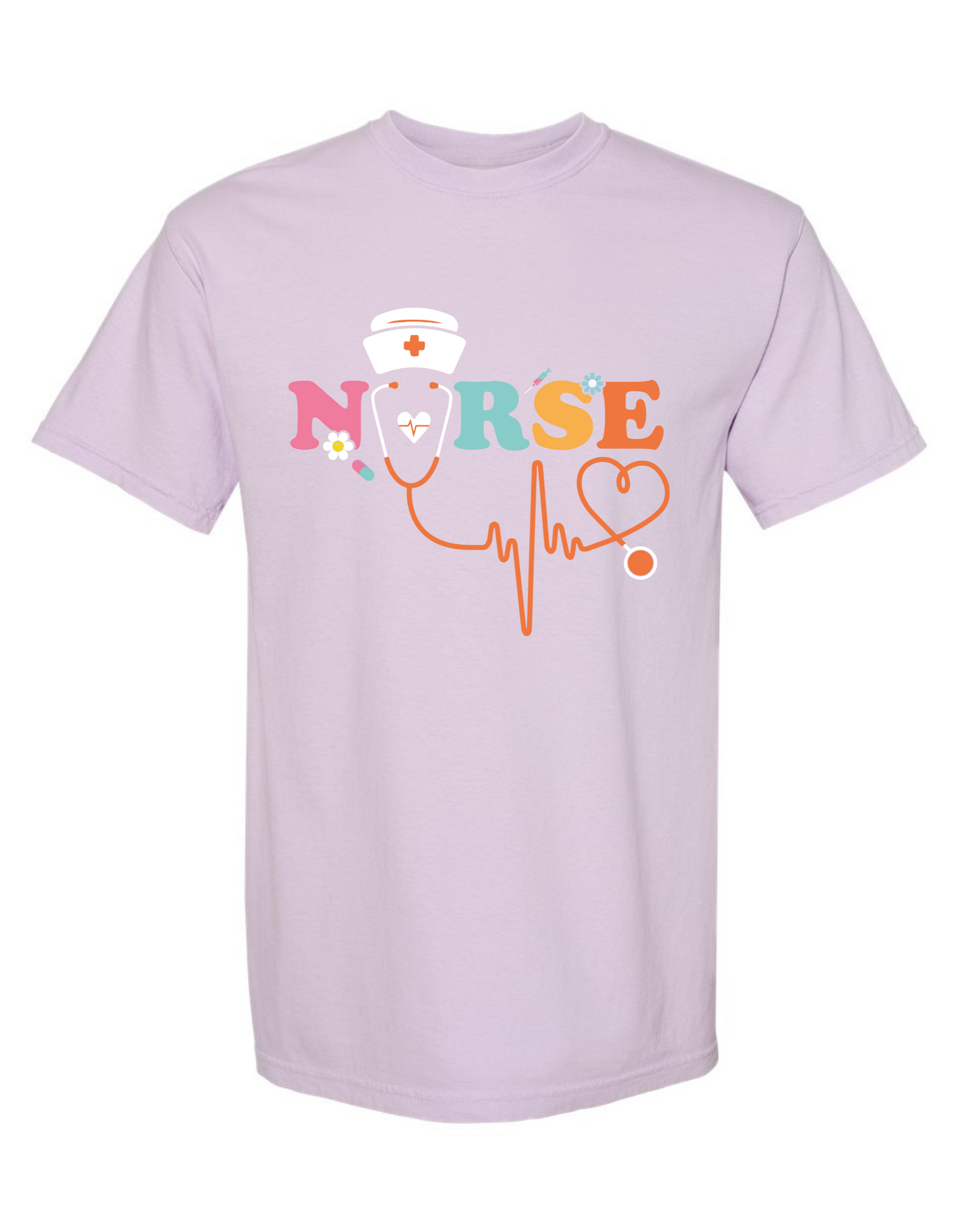 Comfort Colors® 'Nurse' T-Shirt | Nurse Life Comfort Colors Tee | Nurse Appreciation Gift