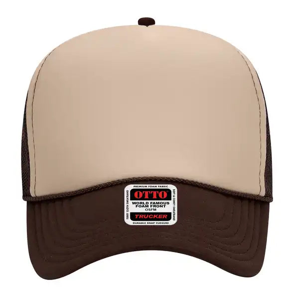 It’s Lake Time Embroidered Snapback Hat – Otto Foam Trucker Cap for Summer, Lake Days & Boat Life