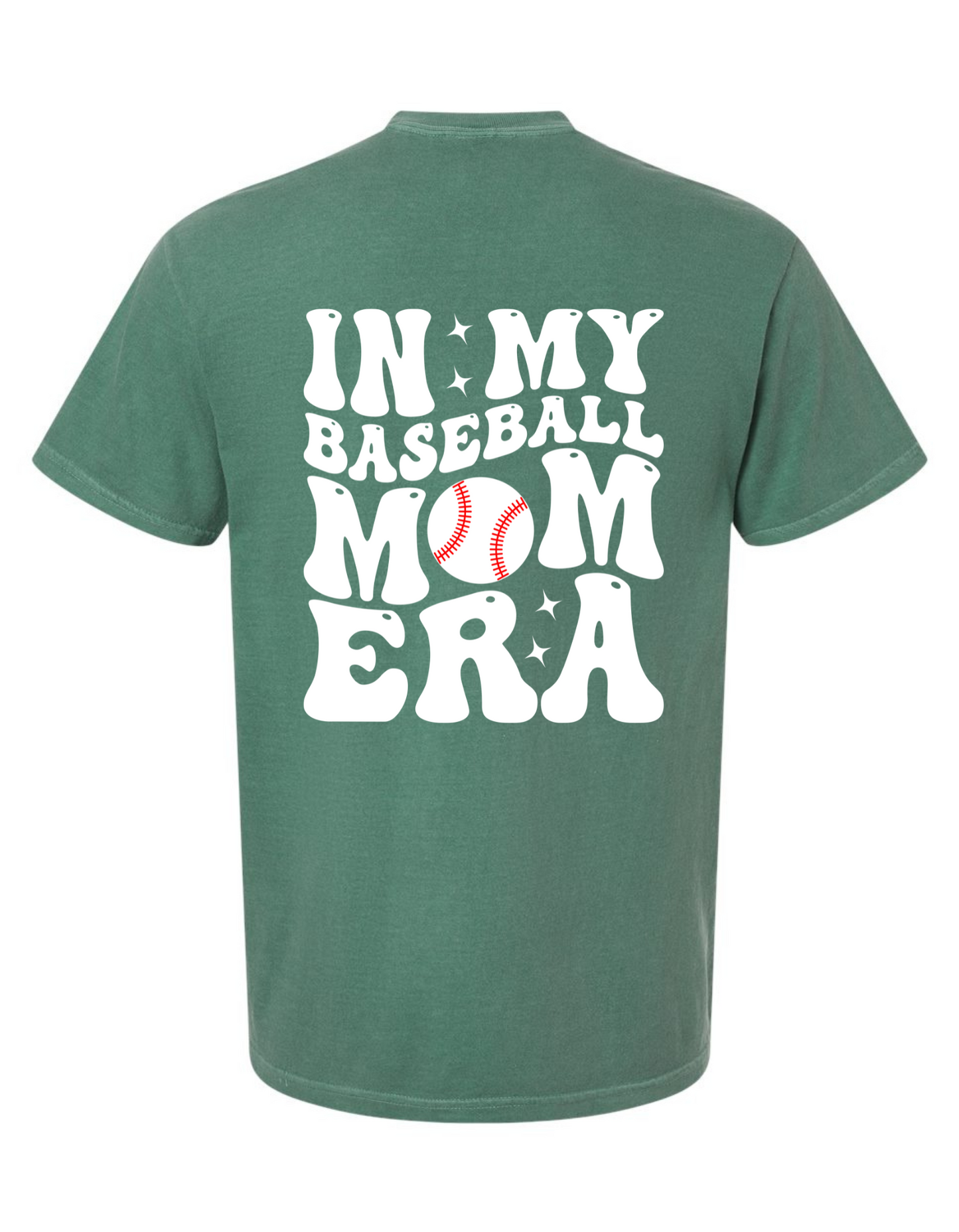 Comfort Colors® 'In My Baseball Mom Era' T-Shirt | Mom Life Baseball Shirt | Game Day Mom Shirt | Sports Mom Graphic Tee