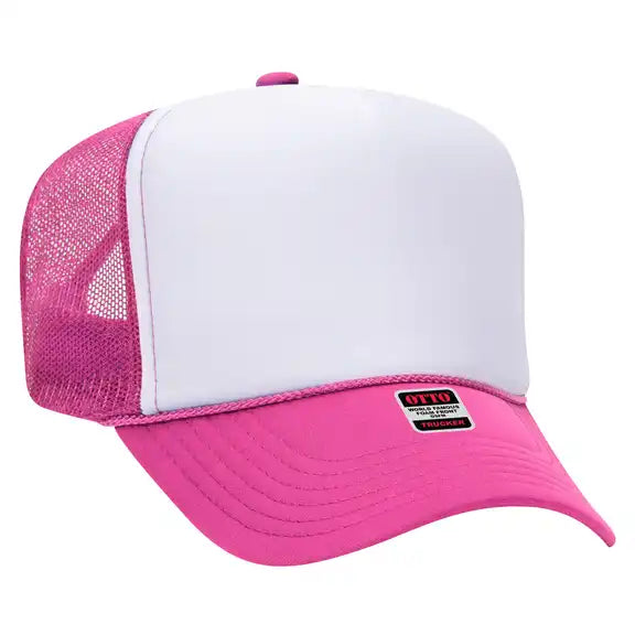 Otto® 'Hot Mess Mamma' Foam Snapback Cap | Mom Life Trucker Hat | Trendy Mom Hat | Gift for Mom