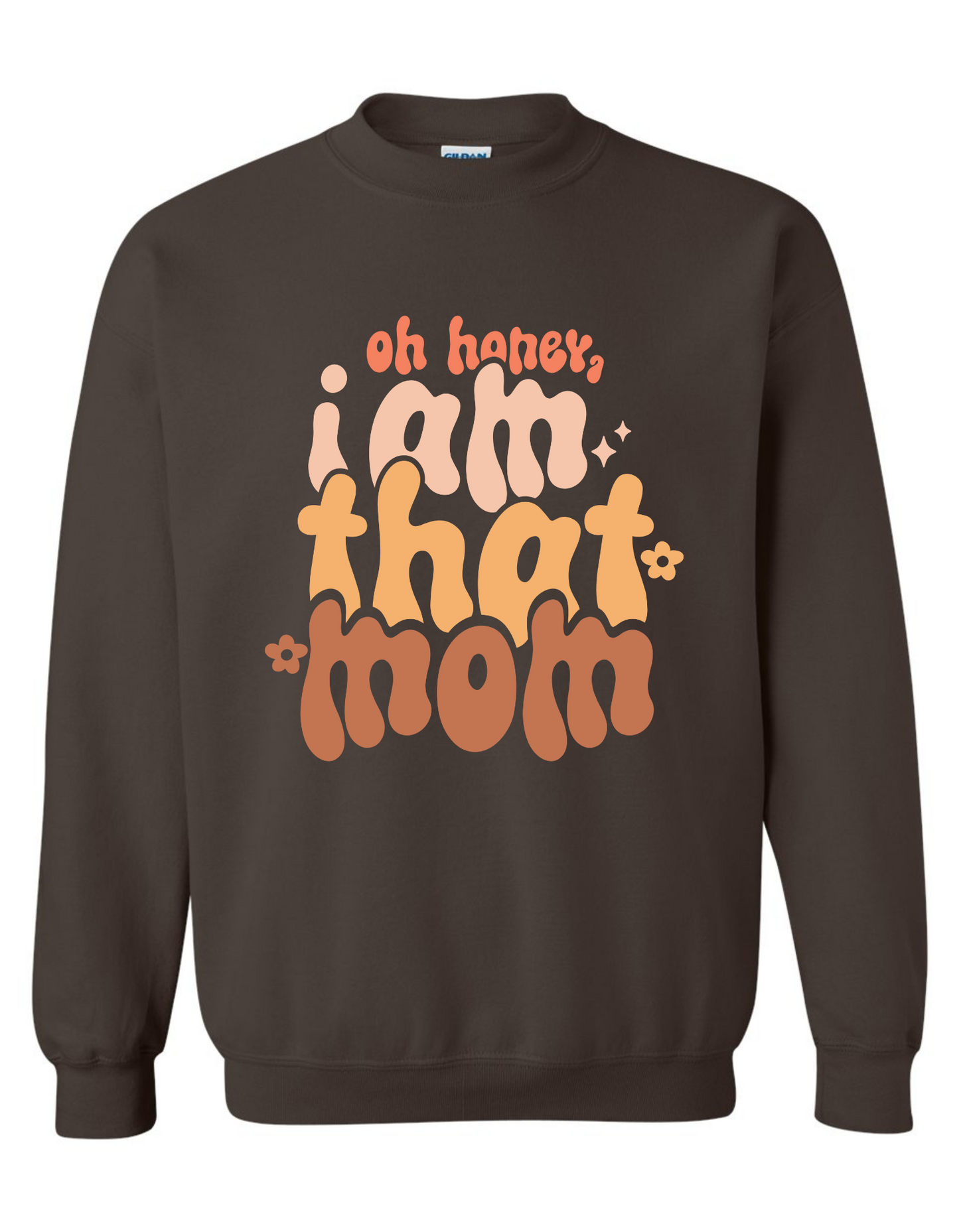 Gildan Heavy Blend™ 'I am that Mom' Sweatshirt | Mom Life Fashion Statement | Sassy Mom Sweatshirt | Mom Humor Pullover