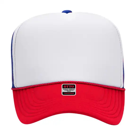 It’s Lake Time Embroidered Snapback Hat – Otto Foam Trucker Cap for Summer, Lake Days & Boat Life