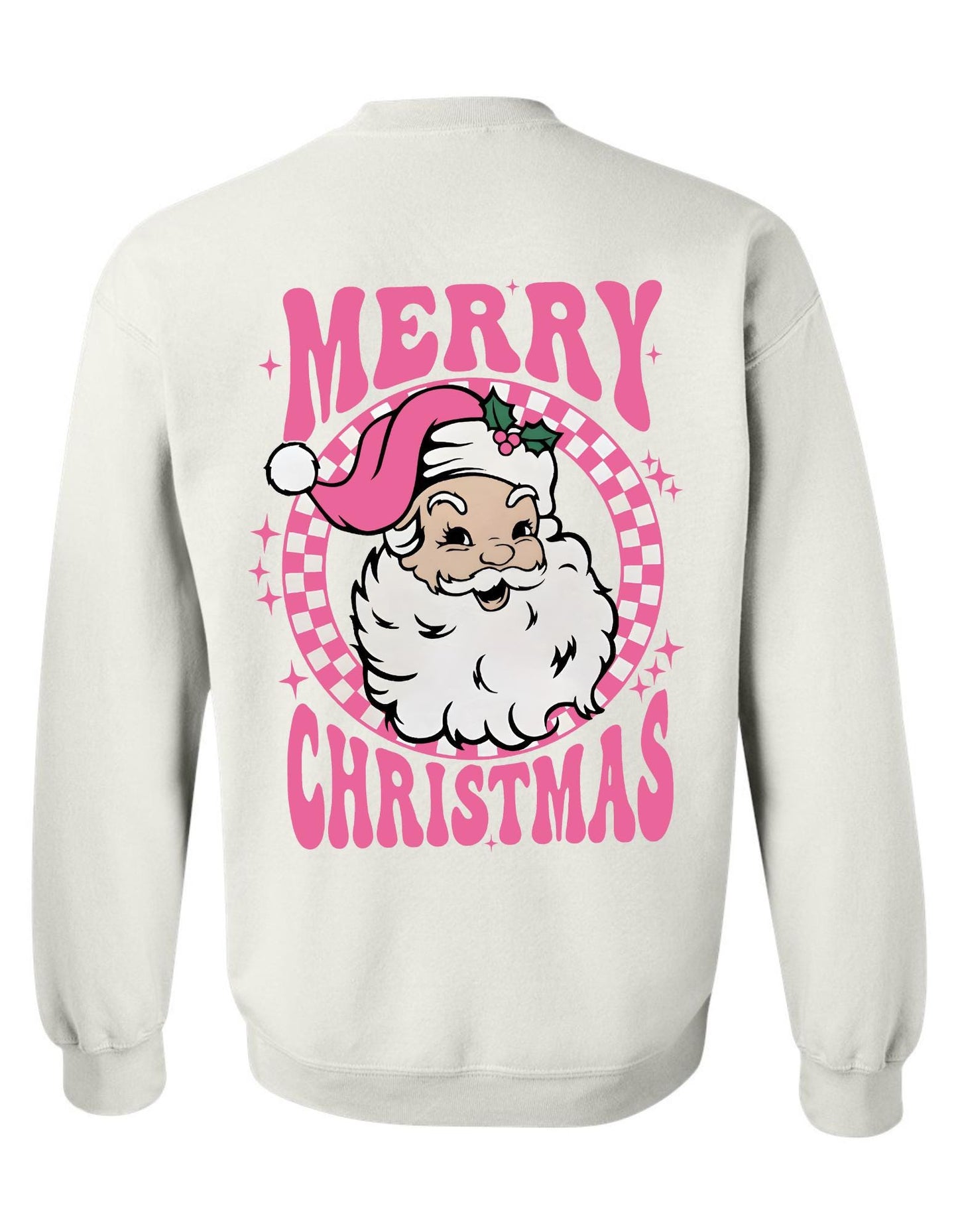Merry Christmas Sweatshirt – Santa Graphic Gildan Crewneck, Holiday Pullover, Cozy Christmas Sweater Gift