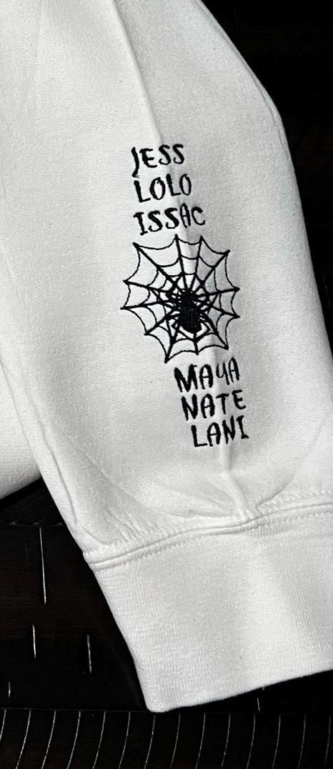 Mombie Crewneck Sweatshirt – Embroidered Gildan Pullover for Moms, Funny Zombie Mom Saying, Cozy Gift for Tired Mamas