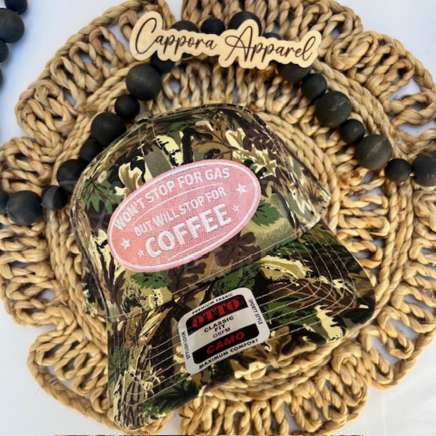 Won’t Stop for Gas But Will Stop for Coffee Hat | Funny Coffee Hat, Embroidered Hat, Coffee Lover Gift, Coffee Addict Cap, Funny Coffee Hat
