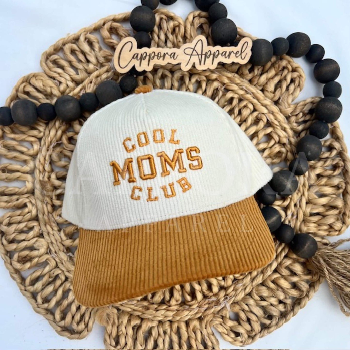 Cool Moms Club Hat | 3D Puff Embroidered Trucker Hat, Trendy Mom Hat, Gift for Mom, Stylish Mama Hat, Cool Mom Club Cap