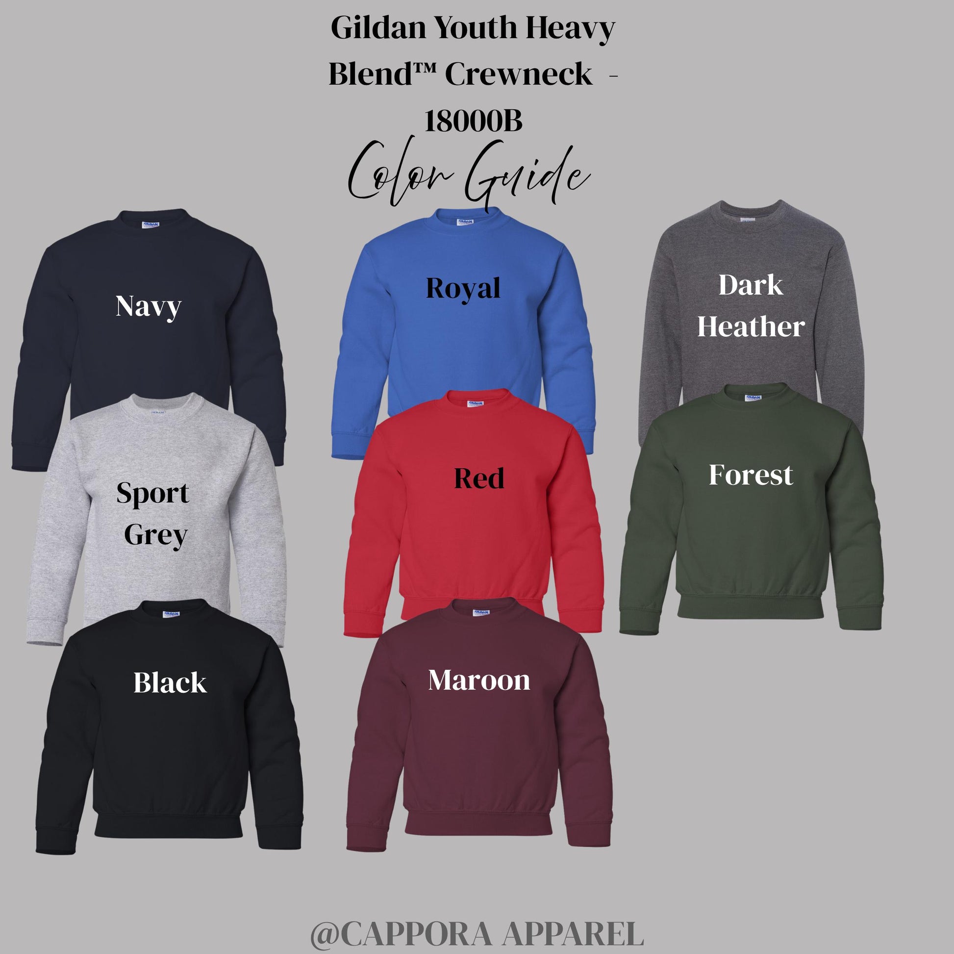 All Legends Start Small Embroidered Youth Crewneck Sweatshirt – Football Pennant, Soccer Pennant, Basketball, Baseball