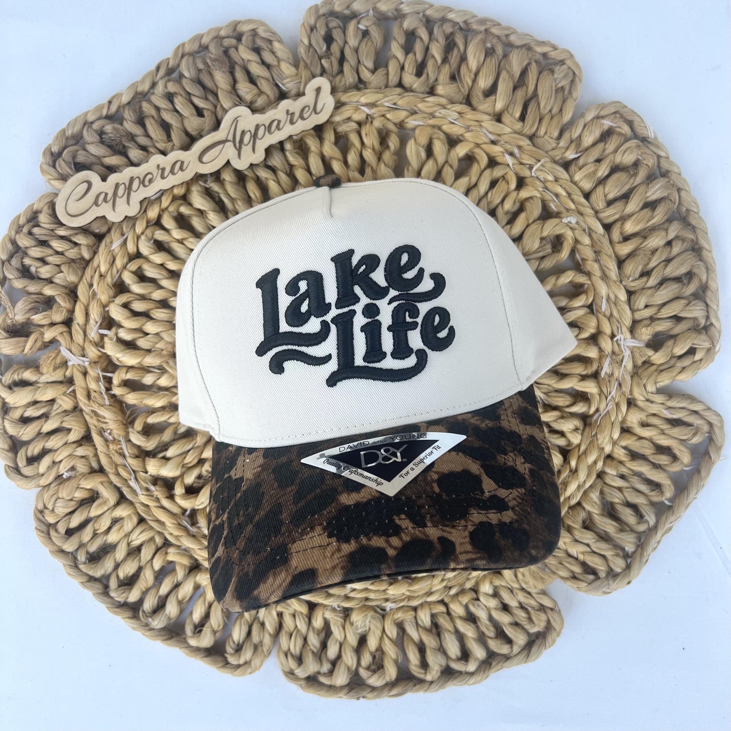 Lake Life Hat, Embroidered Lake Hat, Lake Girl Trucker Hat, Boating Hat for Women, Summer Lake Hat, Lake Lover Gift, Vacation Hat