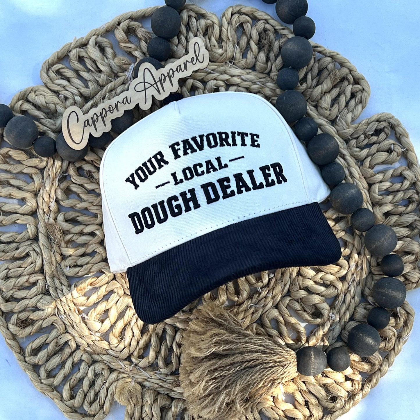 Your Favorite Local Dough Dealer Hat, Embroidered Baker Hat, Sourdough Hat, Funny Bread Hat, Bakery Owner Gift, Cottage Baker Trucker Hat