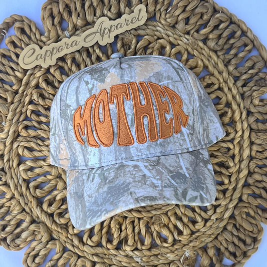 Embroidered Mother Hat, Trendy Mom Baseball Cap, Cute Mama Gift, Mother’s Day Gift, Mom Life Hat, Women’s Adjustable Hat